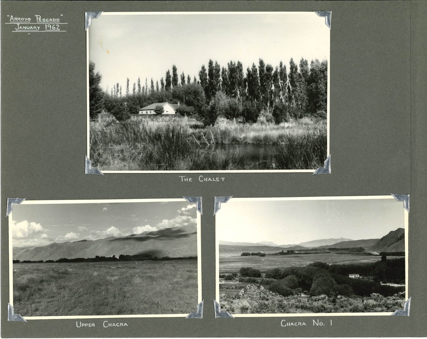 Historic document from Arroyo Pescado