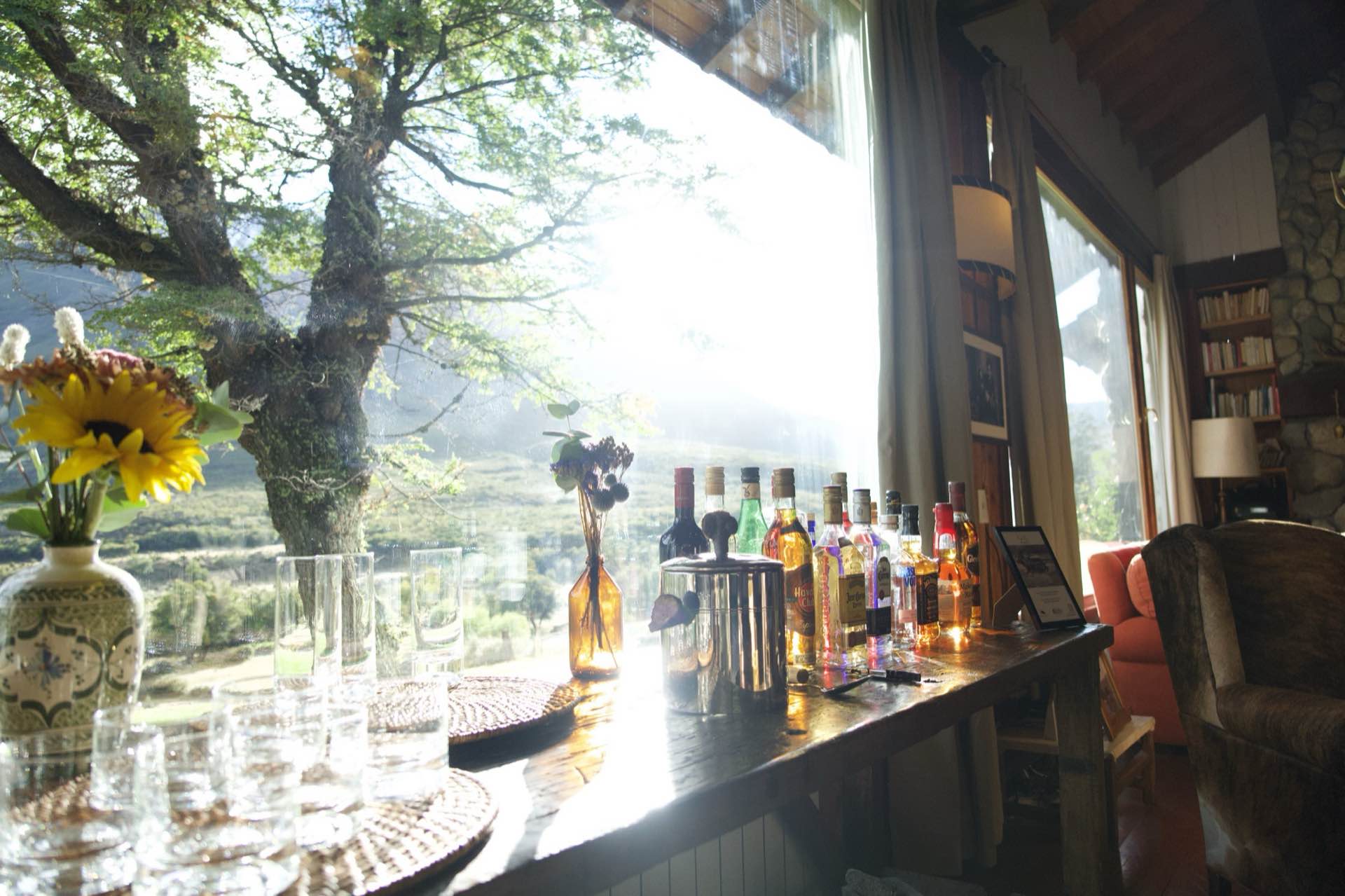 The bar by the window